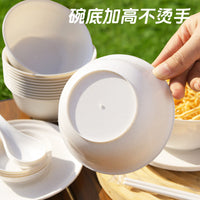 Portable Outdoor Tableware Set for Travel Picnic Camping - Bowls, Chopsticks, Spoons, Plates, and Cooking Utensils