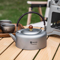 泡茶壶户外烧水壶露营便携双层茶杯具煮茶套装功夫茶煮茶水壶