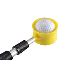 Golf Ball Retriever Aluminum Alloy Telescopic Pick-Up Tool for Course Use 3-6 Sections
