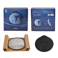 Golf Swing Practice Mirror Putting Posture Corrector Acrylic Convex Mirror for Swing Motion Correction