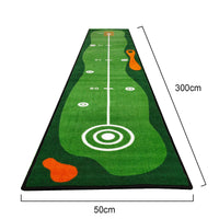 Indoor Golf Practice Mat Hitting Pad Home Chipping Training Mat