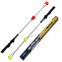 Golf Swing Trainer Magnetic Sound Rhythm Stick 4-Gear Adjustable Grip Beginner Practice Aid