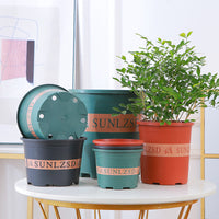 New Generation Thickened Plastic Gallon Flower Pot for Plants, Roses, Succulents - Large Caliber