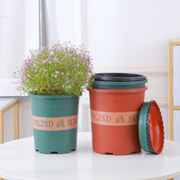 New Generation Thickened Plastic Gallon Flower Pot for Plants, Roses, Succulents - Large Caliber