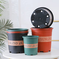 New Generation Thickened Plastic Gallon Flower Pot for Plants, Roses, Succulents - Large Caliber