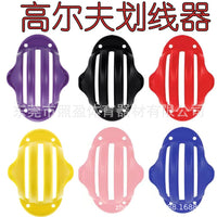 New Golf Ball Liner Marker Tool for Golf Accessories, Customizable Colors
