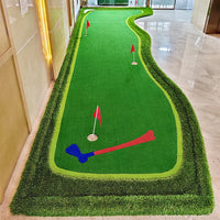Customizable Indoor Mini Golf Putting Green Mat for Practice - Engineering Grade