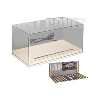 1:24 Scale Simulation Parking Lot Model with Lights Underground Garage Scene Car Dustproof Storage Display Box