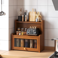 Multi-functional Kitchen Cabinet Organizer Rack for Pots, Pans, Dishes, Cups, and Spices