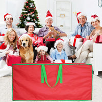 Christmas Gift Storage Bag Outdoor Furniture Cushion Storage Bag Waterproof Dustproof Home Cover Storage Bag