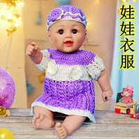 48cm Doll Knitted Sweater Set for 18-inch Reborn Baby Simulation Doll Clothes Accessories