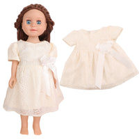 18-inch Zapf Chou Chou Princess Dress for American Girl Dolls Clothes Outfits