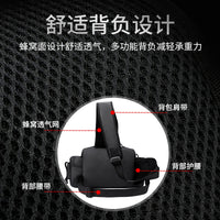 New Multifunctional Lure Fishing Bag Waist Pack Crossbody Rod Holder Large Capacity Waterproof Tackle Bag