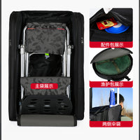 Fishing Chair Bag Backpack Fishing Tackle Bag Rod Bag Combination Multi-functional Large Capacity Fishing Bag
