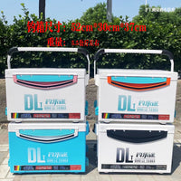New 29L Fishing Box Multi-functional Four-Leg Lifting Full Set Accessories Black Pit Wild Fishing Seatable Platform Tackle Box