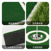 Floating Golf Putting Green Practice Mat Outdoor Mini Golf Course Training Aid