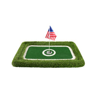 Floating Golf Putting Green Practice Mat Outdoor Mini Golf Course Training Aid