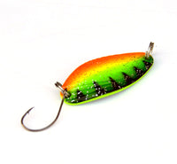 Colorful Spoon Metal Lure Fishing Bait for Predatory Fish, 4.5g Artificial Bait for Topmouth Culter