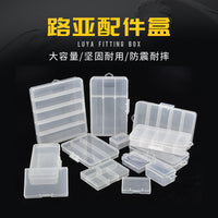 Transparent PP Plastic Lure Box Fishing Tackle Box Fishing Tool Box Fishing Accessories Storage Box