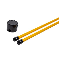 FunGreen Golf Alignment Stick Foldable Direction Indicator Action Practice Corrector Training Aid