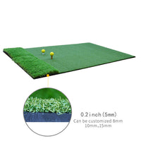 Portable Golf Hitting Mat Indoor Swing Practice Training Aid Foam Grass Mat