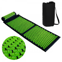 Acupressure Mat and Pillow Set for Yoga and Massage - Lotus Spike Sponge Mat Kit