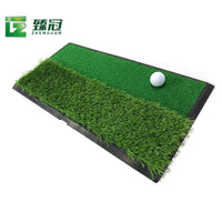 Portable Golf Hitting Mat Outdoor Sports Rubber Base Practice Swing Pad