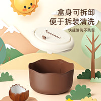Desktop Trash Can Living Room Creative Cartoon Multifunctional Storage Bin Office Desk Press-Type Mini Wastebasket