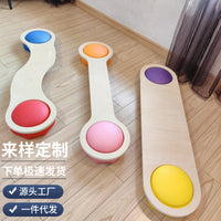 River Stone Balance Bridge Stepping Stones for Kids Sensory Training Equipment Balance Beam Toddler Toy Kindergarten