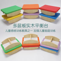 Sensory Integration Training Equipment Kids Balance Board for Early Education Home Kindergarten Vestibular Soft Balance Beam