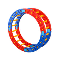 Kids Sensory Integration Training Equipment Quarter Circle Balance Board Early Education Physical Fitness Rocking Circle Balance Beam