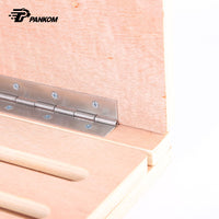 Wooden Slant Board for Calf Stretching and Balance Training, Durable Non-Slip Adjustable Incline Board for Home Gym and Physical Therapy