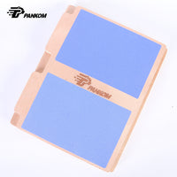 Wooden Slant Board for Calf Stretching and Balance Training, Durable Non-Slip Adjustable Incline Board for Home Gym and Physical Therapy