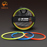 Football Training Agility Rings Set - Speed and Agility Training Equipment for Soccer Drills