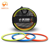 Football Training Agility Rings Set - Speed and Agility Training Equipment for Soccer Drills
