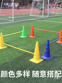 Kids Soccer Training Cones Obstacle Course Set - Agility Markers for Basketball, Football, and Sensory Play