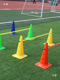 Kids Soccer Training Cones Obstacle Course Set - Agility Markers for Basketball, Football, and Sensory Play