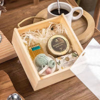 Wooden Bridesmaid Gift Box Birthday Present Wedding Favor Box for Friends Candy Empty Box