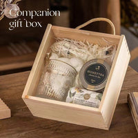 Wooden Bridesmaid Gift Box Birthday Present Wedding Favor Box for Friends Candy Empty Box