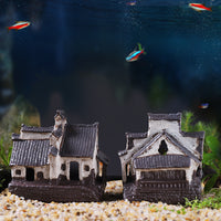 Aquarium Decoration Ceramic Pot Fish Shrimp Hiding House Cichlid Breeding Cave Shrimp Ceramic Pot