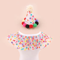 Pet Birthday Outfit for Cats and Small Dogs, Photo Props