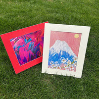 10-Pack A3 A4 Cardboard Picture Frames for Kids' Art, 8K 4K Thick Cardstock Photo Frames