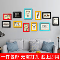 Colorful Magnetic Photo Frame for Kids - Creative Crystal Picture Frame for Photo Wall and Fridge