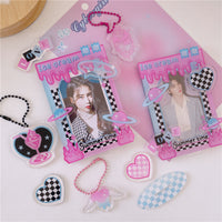 Creative Unique Desktop Ornament Photo Frame 3-inch 4-inch DIY Assembly Display Small Pendant Set