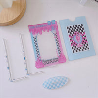 Creative Unique Desktop Ornament Photo Frame 3-inch 4-inch DIY Assembly Display Small Pendant Set