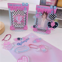 Creative Unique Desktop Ornament Photo Frame 3-inch 4-inch DIY Assembly Display Small Pendant Set