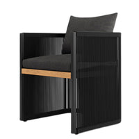 Outdoor Patio Furniture Set, Wicker Dining Chairs & Aluminum Table, 3-Piece Garden Bistro Set for Balcony, Lawn, Deck