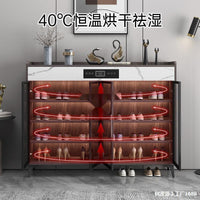 Smart Shoe Cabinet with Sterilization, Deodorization, and Drying Function for Home Entryway