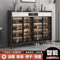 Smart Shoe Cabinet with Sterilization, Deodorization, and Drying Function for Home Entryway