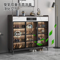 Smart Shoe Cabinet with Sterilization, Deodorization, and Drying Function for Home Entryway